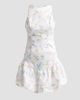 Kika Vargas Women's Birgit Pastel Meadow Taffeta Mini Dress - 1