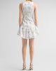 Kika Vargas Women's Birgit Pastel Meadow Taffeta Mini Dress - 3