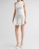 Kika Vargas Women's Birgit Pastel Meadow Taffeta Mini Dress - 4