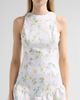 Kika Vargas Women's Birgit Pastel Meadow Taffeta Mini Dress - 5