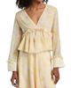 Kika Vargas Women's Cynthi Peony Chiffon Blouse - 3