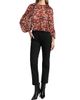 Kika Vargas Women's Hitomi Floral Chiffon Linen Top - 2
