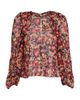 Kika Vargas Women's Hitomi Floral Chiffon Linen Top - 8