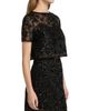 Kika Vargas Women's Kana Sequined Floral Lace Top - 4