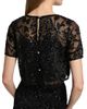 Kika Vargas Women's Kana Sequined Floral Lace Top - 6