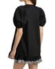 Kika Vargas Women's Kimberly Lace-Trim Stretch-Cotton Minidress - 5