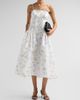 Kika Vargas Women's Lena Pastel Meadow Taffeta Midi Dress - 2