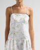 Kika Vargas Women's Lena Pastel Meadow Taffeta Midi Dress - 5