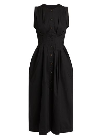 Kika Vargas Women's Mette Sleeveless Midi-Dress