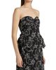 Kika Vargas Women's Tasha Floral-Embroidered Cotton Bustier Top - 4