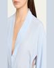 Kiki De Montparnasse Cutout-Sleeve Silk Charmeuse Kimono Robe - 4