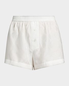 Kiki De Montparnasse Handcuff Jacquard Boxer Shorts