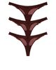 Kiki de Montparnasse Kiki de Montparnasse Gifting Thong French Lessons Thong Trio - 1