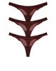 Kiki de Montparnasse Kiki de Montparnasse Gifting Thong French Lessons Thong Trio - 2