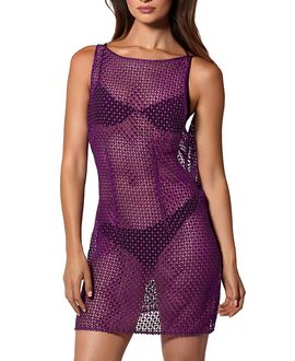 Kiki De Montparnasse Kiki De Montparnasse Pointillee Mini V-Back Dress