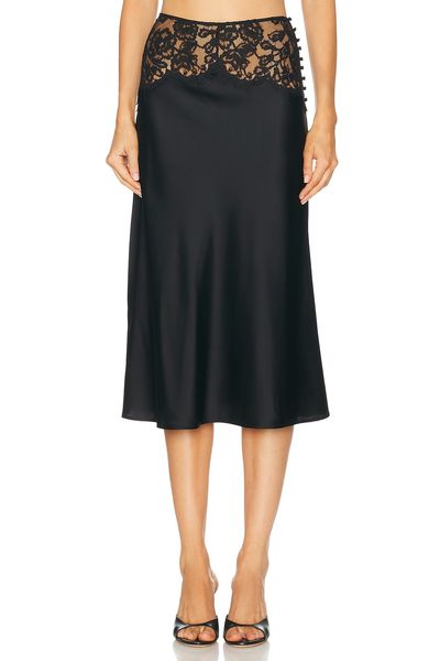 Kiki de Montparnasse Kiki de Montparnasse Sabine Lace Midi Skirt