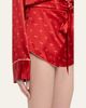 Kiki De Montparnasse Kiss-Print Silk Lounge Shorts - 5