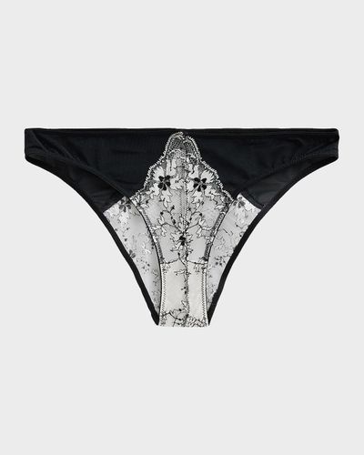 Kiki De Montparnasse Noir et Blanc Lace Panties