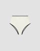 Kiki de Montparnasse Women's Contraste High-Waisted Bikini Bottom - 1
