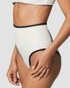Kiki de Montparnasse Women's Contraste High-Waisted Bikini Bottom - 5