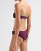 Kiki de Montparnasse Women's Contraste Straight Neck Bikini Top - 3