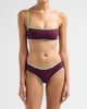 Kiki de Montparnasse Women's Contraste Straight Neck Bikini Top - 4