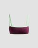 Kiki de Montparnasse Women's Contraste Straight Neck Bikini Top - 5