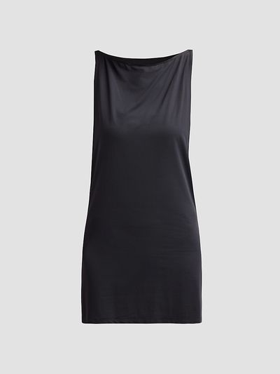 Kiki de Montparnasse Women's Echauffe Cowlback Cover-Up Mini Dress