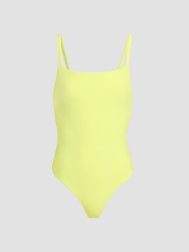Kiki de Montparnasse Women's Echauffe Straight Neck One-Piece Swimsuit