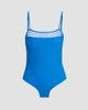 Kiki de Montparnasse Women's Inset Lace One-Piece Swimsuit - 7