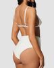 Kiki de Montparnasse Women's Juliette Lace-Trimmed Bikini Top - 3
