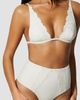 Kiki de Montparnasse Women's Juliette Lace-Trimmed Bikini Top - 4
