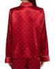 Kiki de Montparnasse Women's Kiss-Printed Silk Pajama Top - 4
