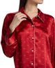 Kiki de Montparnasse Women's Kiss-Printed Silk Pajama Top - 5