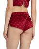 Kiki de Montparnasse Women's Kiss Print Silk Tap Shorts - 4