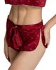 Kiki de Montparnasse Women's Kiss Print Silk Tap Shorts - 5