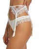 Kiki de Montparnasse Women's Lace Inset Garter Belt - 5