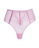 Kiki de Montparnasse Women's Merci Beaucoup Laced High-Waisted Thong - 1