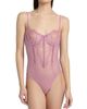Kiki de Montparnasse Women's Merci Beaucoup Laced One-Piece Bodysuit - 3