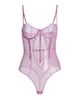 Kiki de Montparnasse Women's Merci Beaucoup Laced One-Piece Bodysuit - 7