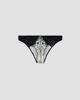 Kiki de Montparnasse Women's Noir et Blanc Lace Panties - 2