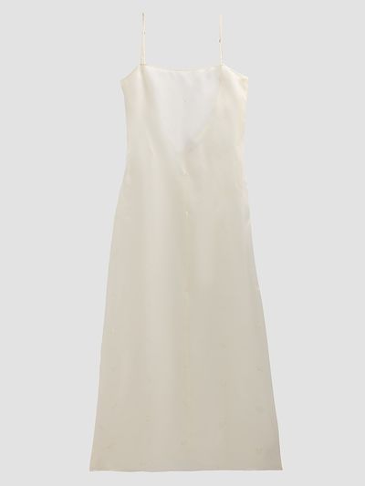 Kiki de Montparnasse Women's Papillon Laser Cut Organza Long Dress