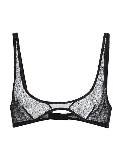 Kiki de Montparnasse Women's Petite Fleur Lace Scoopneck Bra