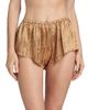 Kiki de Montparnasse Women's Script-Printed Silk Lounge Shorts - 3