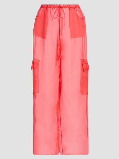 Kiki de Montparnasse Women's Sheer Silk Organza Pants