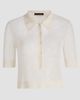 Kiki de Montparnasse Women's Silk Crochet Crop Top - 1