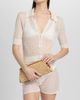 Kiki de Montparnasse Women's Silk Crochet Crop Top - 3