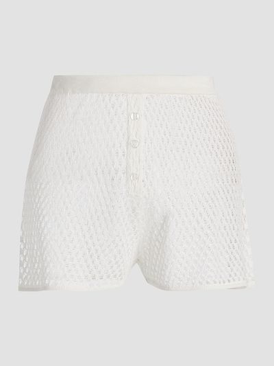 Kiki de Montparnasse Women's Silk Crochet Shorts