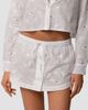 Kiki de Montparnasse Women's Simone Cotton Eyelet Mini Skirt - 2