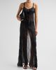 Kiki de Montparnasse Women's Smocked Silk Tie Maxi Gown - 2